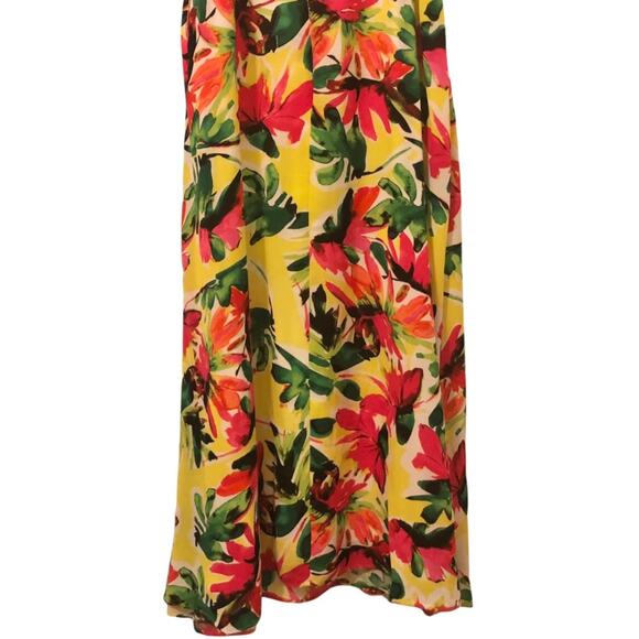 ⭐ 🔥 50% OFF SALEL PRICE Julia Jordan Floral Sleeveless Midi Dress 8 NWT - Picture 9 of 10